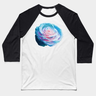 Cerulean blue rose Baseball T-Shirt